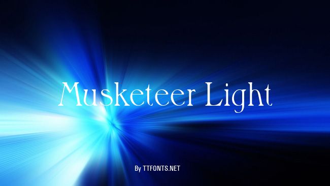Musketeer Light example